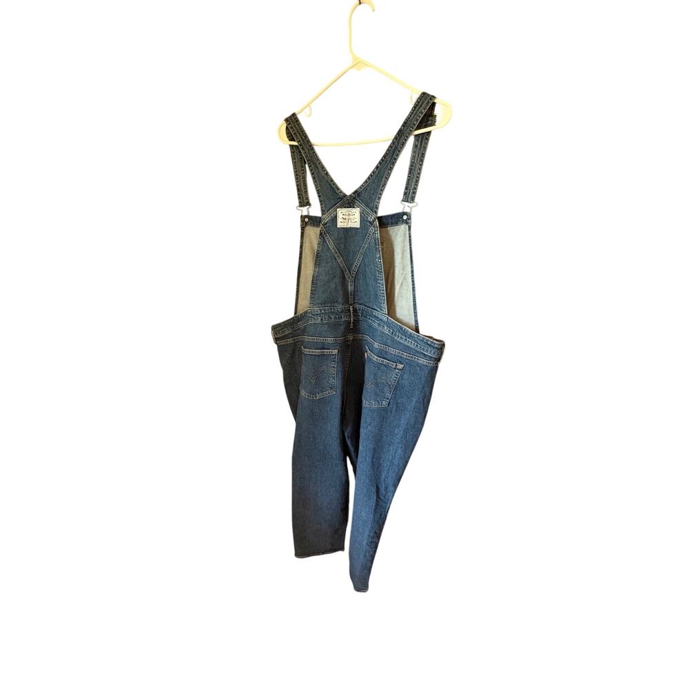 Levi’s Denim Bib Overalls Women’s Size 22W Read - Picture 5 of 9